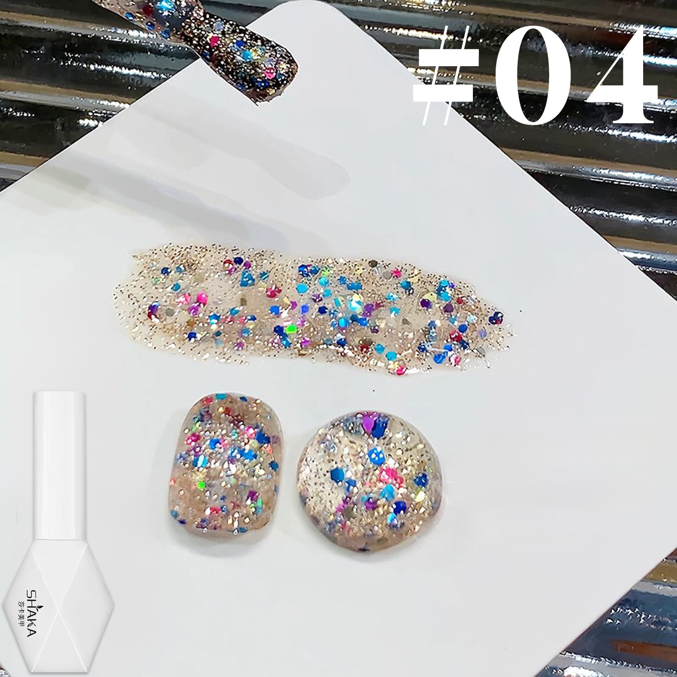 1個入り SHAKA 秋の星が月を抱くジェルネイルポリッシュ - Nail Art Maroon のレビューと価格