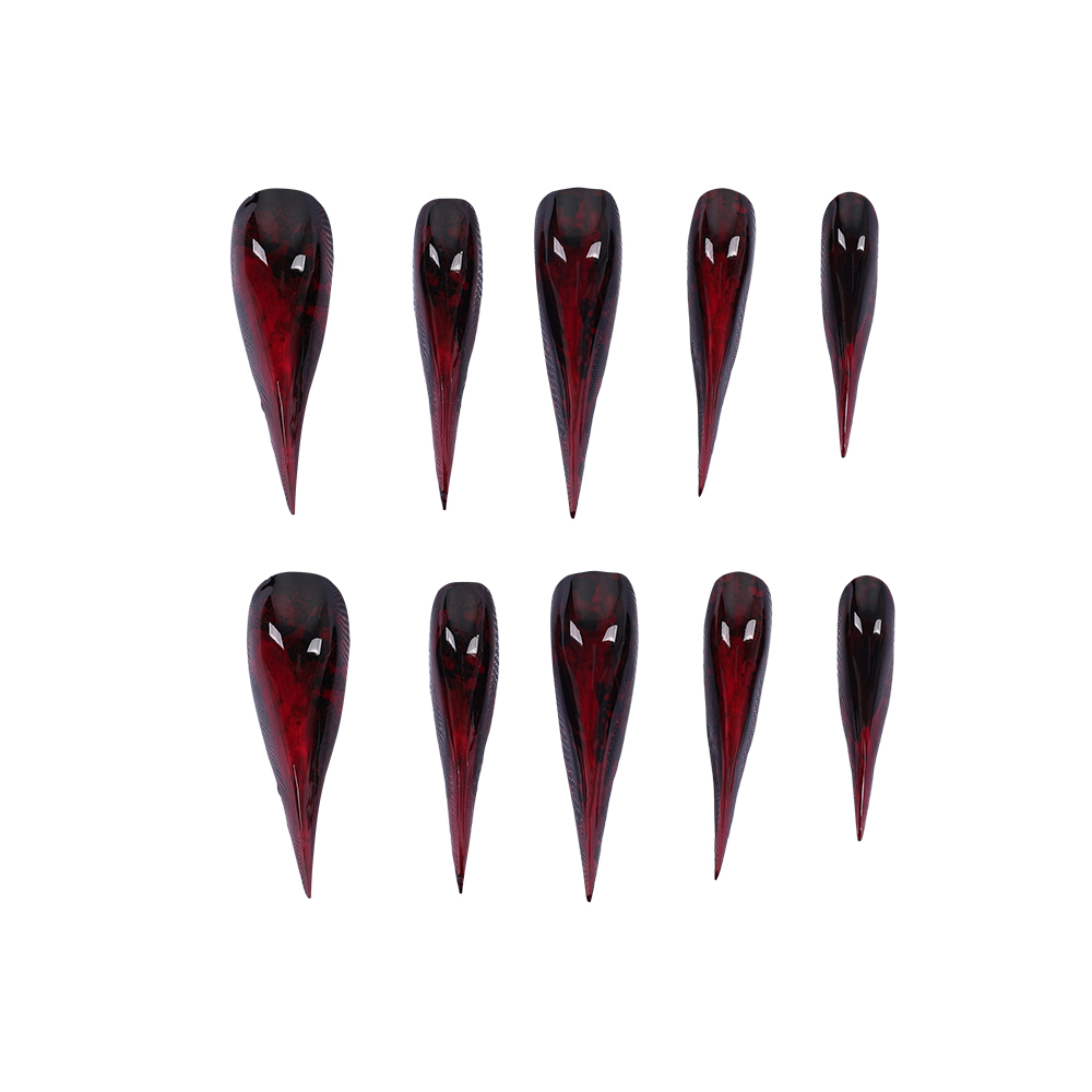 オブセッション・ニッキ・アートネイルズ 女性用ハンドメイドつ - Press On Nail Set のレビューと価格