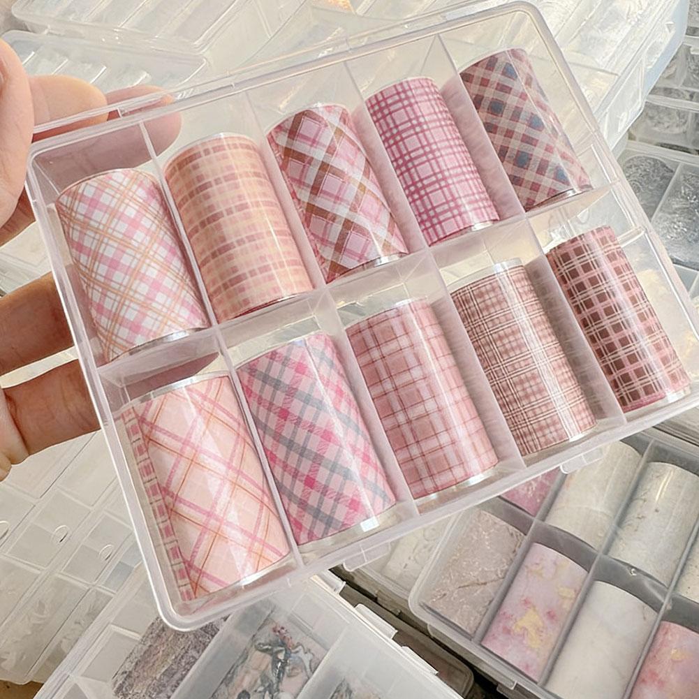 10ロール入り 新デザイン フレッシュネイルフォイル 転写紙 - Nail Art Denim のレビューと価格