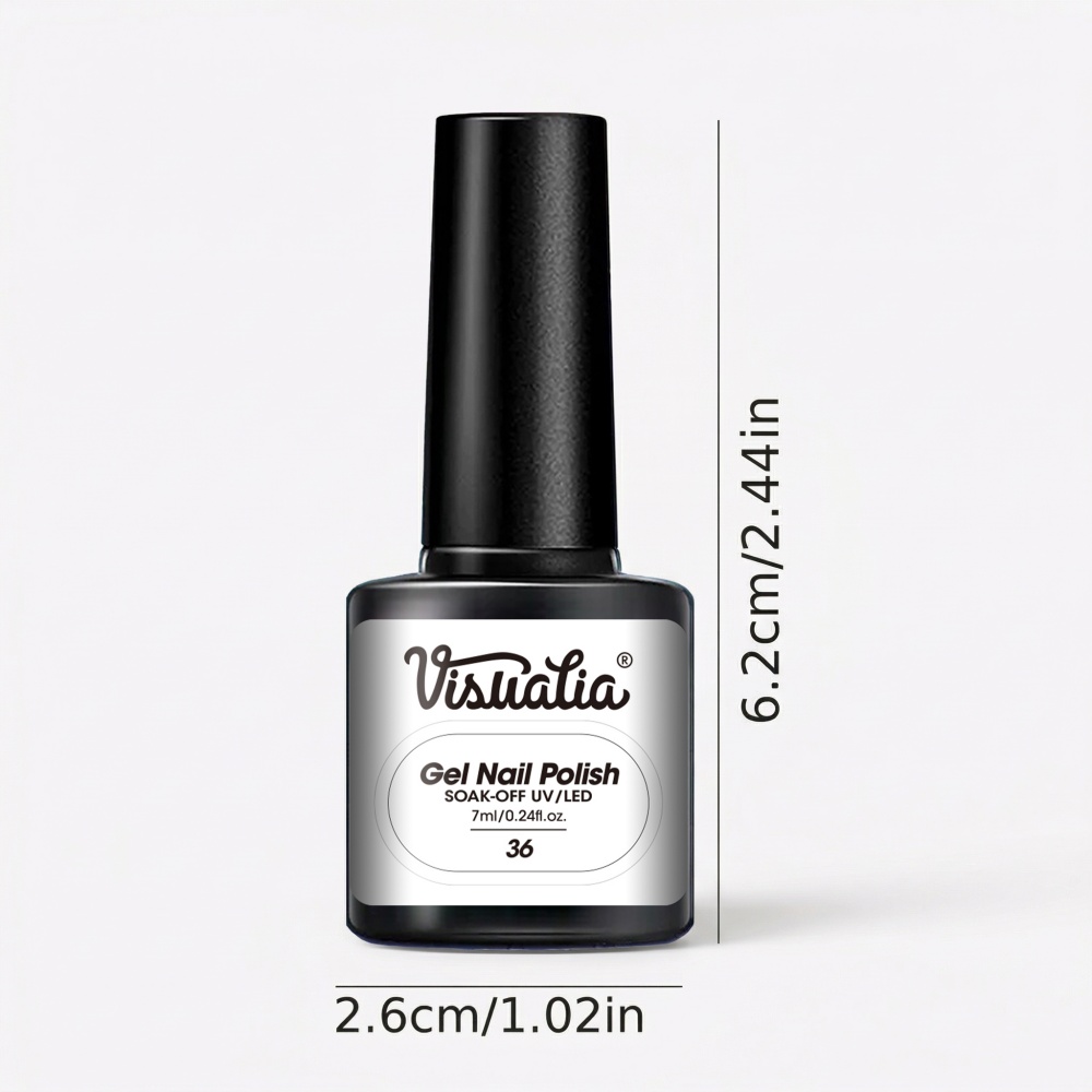 ビスアティア #   36番ピュアホワイトネイルジェル 7m - Nail Art Natural Simple のレビューと価格